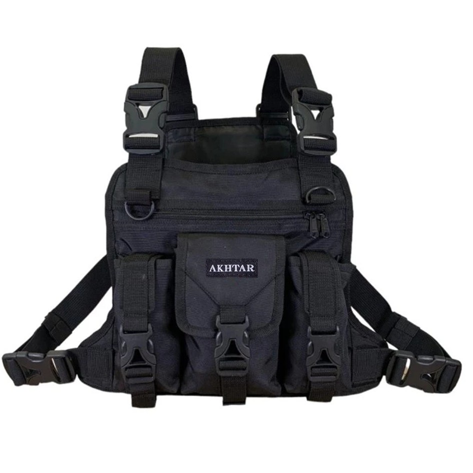 Latest Men's Tactical Chest Sling Bag Viral 2022 | Shopee Malaysia