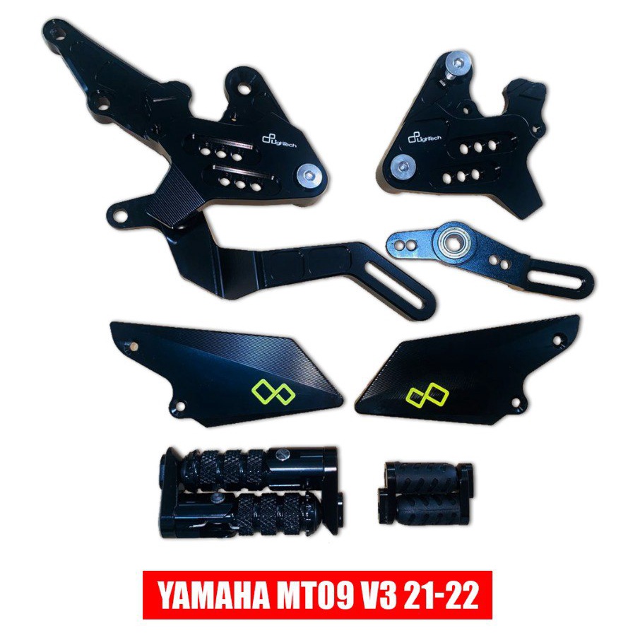 Lightech Footrest Racing motorcycle Yamaha R1 MT25 R25 MT09 Honda