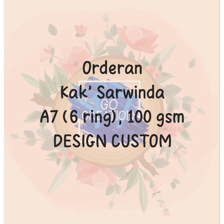 Order Sis Sarwinda - Custom Design A7 (6 Rings) | Shopee Malaysia