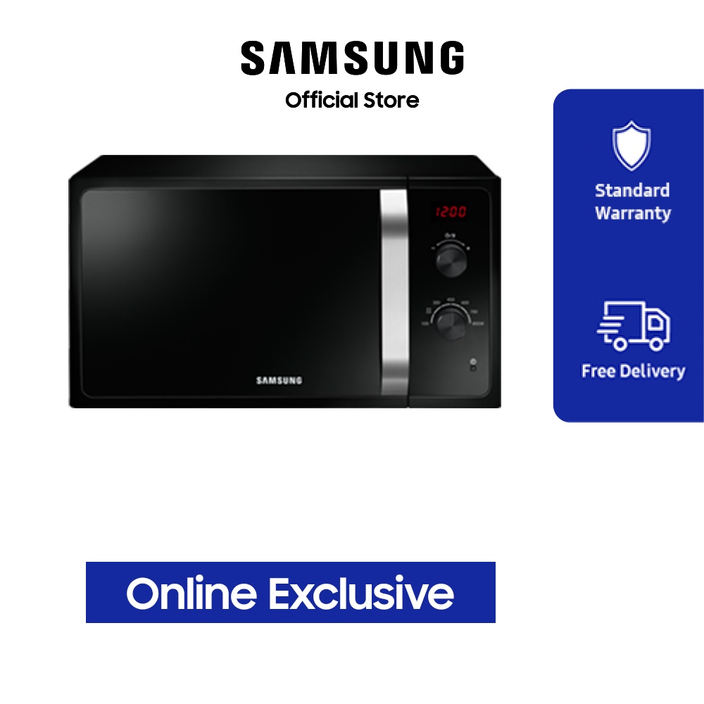 Samsung Solo Microwave Oven (23L) MS23F300EEK/SM Shopee Malaysia