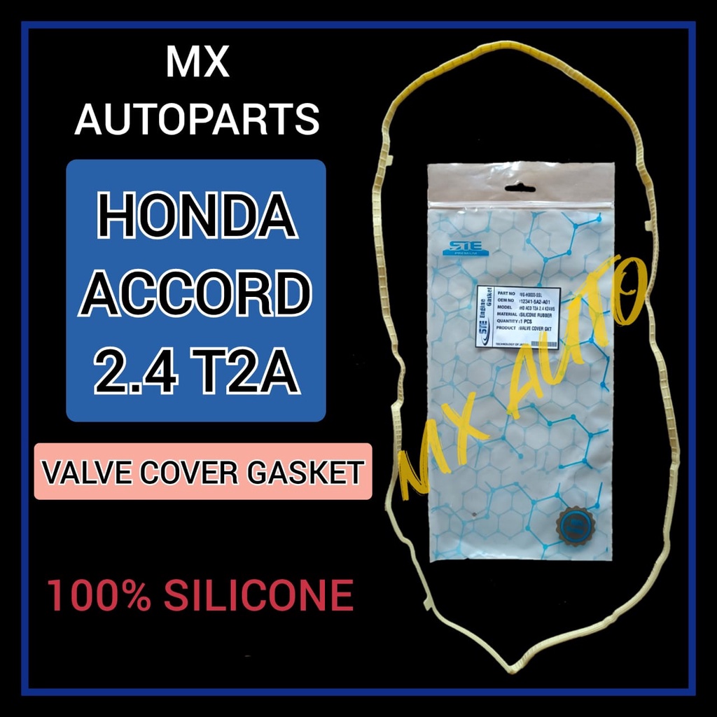 100 SILICONE VALVE COVER GASKET HONDA ACCORD 2.4 T2A K24W5 ENGINE