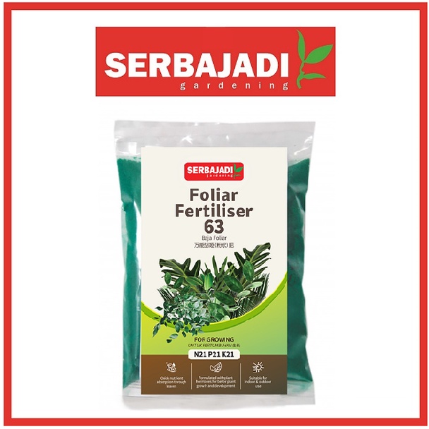 400g SERBAJADI Foliar Growing Inducer 63 / Baja Bunga / Foliar ...