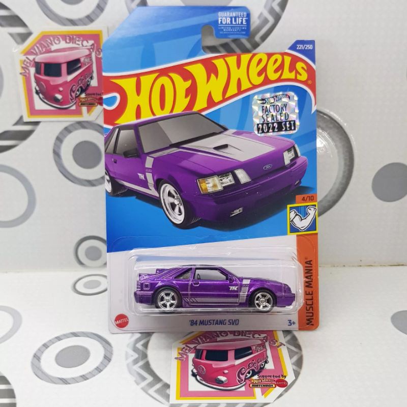 Ungu Hot Wheels Mustang Svo Purple Super Treasure Hunt Factory