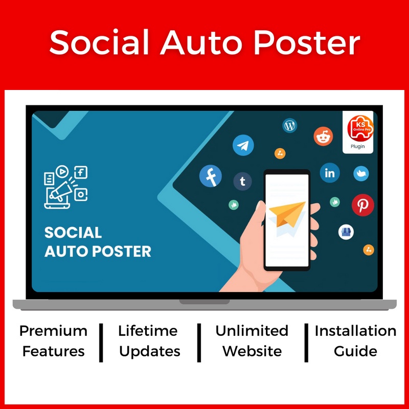 [Lifetime] Social Auto Poster WordPress Plugin (Latest Version