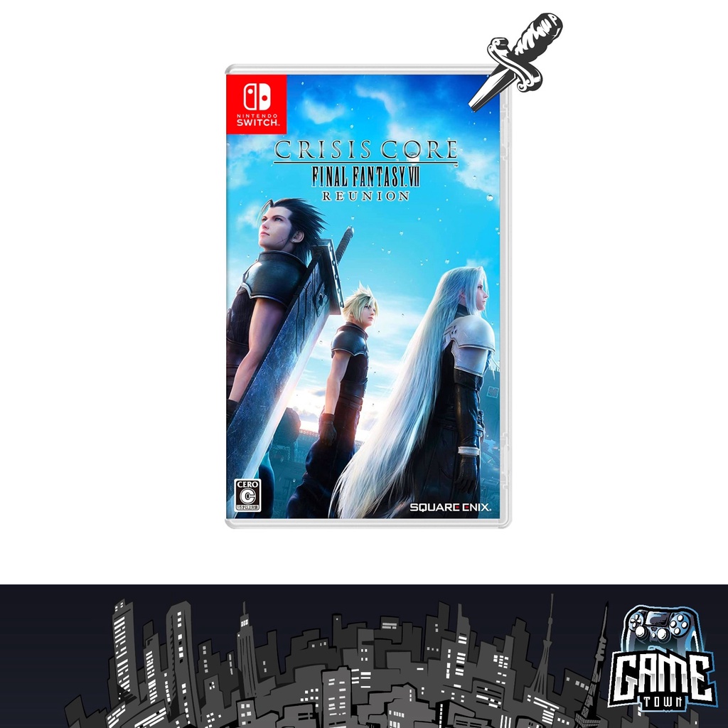 Nintendo Switch Crisis Core Final Fantasy VII Reunion 最终幻想 7 核心危机 重聚  (English/Chinese Ver.) | Shopee Malaysia