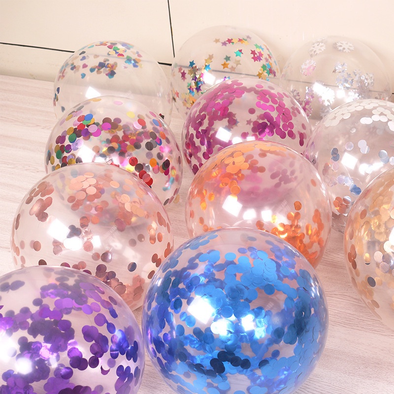 12 Inch Confetti Balloon for Birthday Party Wedding Valentines ...