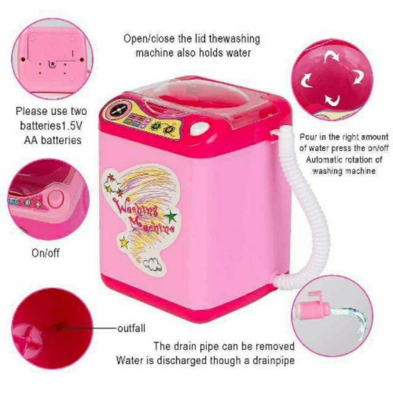Mini appliances mini sponge washing machine Shopee Malaysia