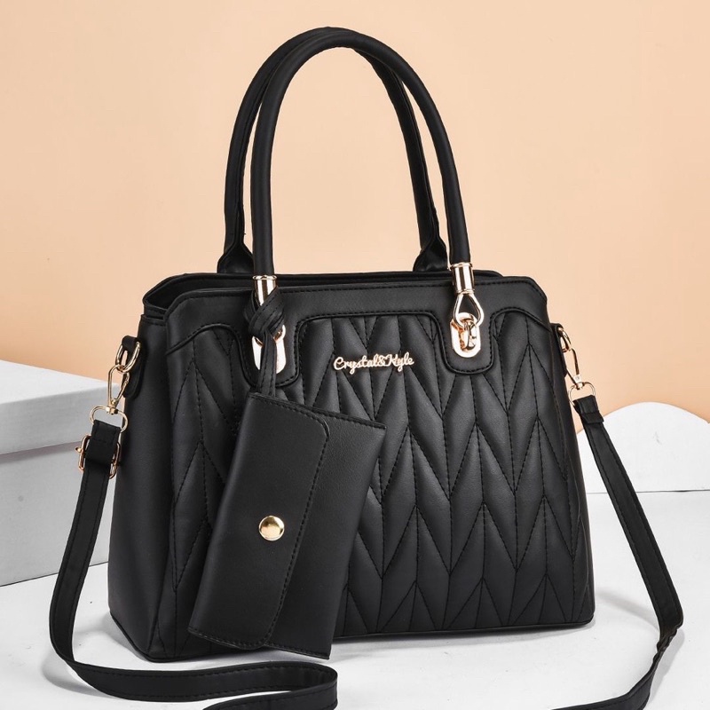 READY STOCK FY Fashion Woman Handbag Beg Tangan Pu Leather Shoulder Bag Handbag Bags Wanita Ladies Handbag Shopee Malaysia