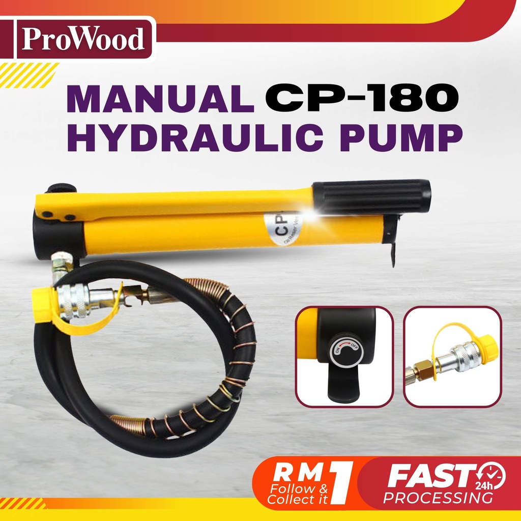 Bonvoisin Hydraulic Hand Pump Manual Ram Pump 8500psi Porta Power Pump