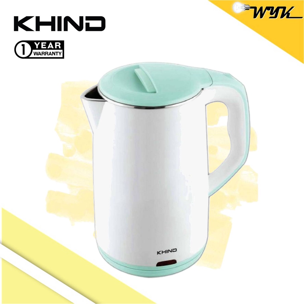 KHIND/Midea/Isonic 2.0L/1.7L Electric Jug Kettle EK2000/EK5813A/MK