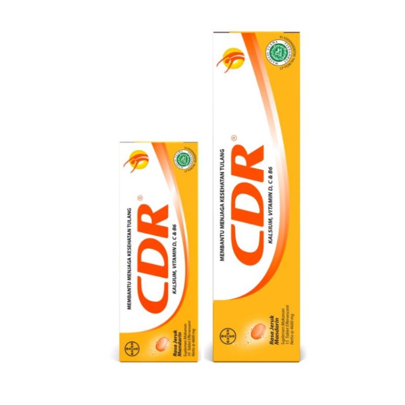 Cdr Calcium Supplement Orange Flavor 10's/15's | Shopee Malaysia
