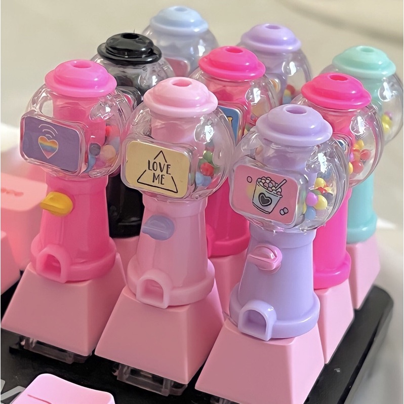 BubbleGum Machine Keycaps PBT Shopee Malaysia