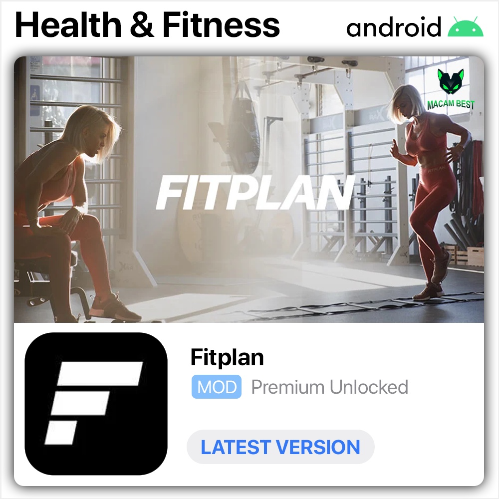 Fitplan 🔥 Latest 2024 🔥 Lifetime Premium Android APP Health