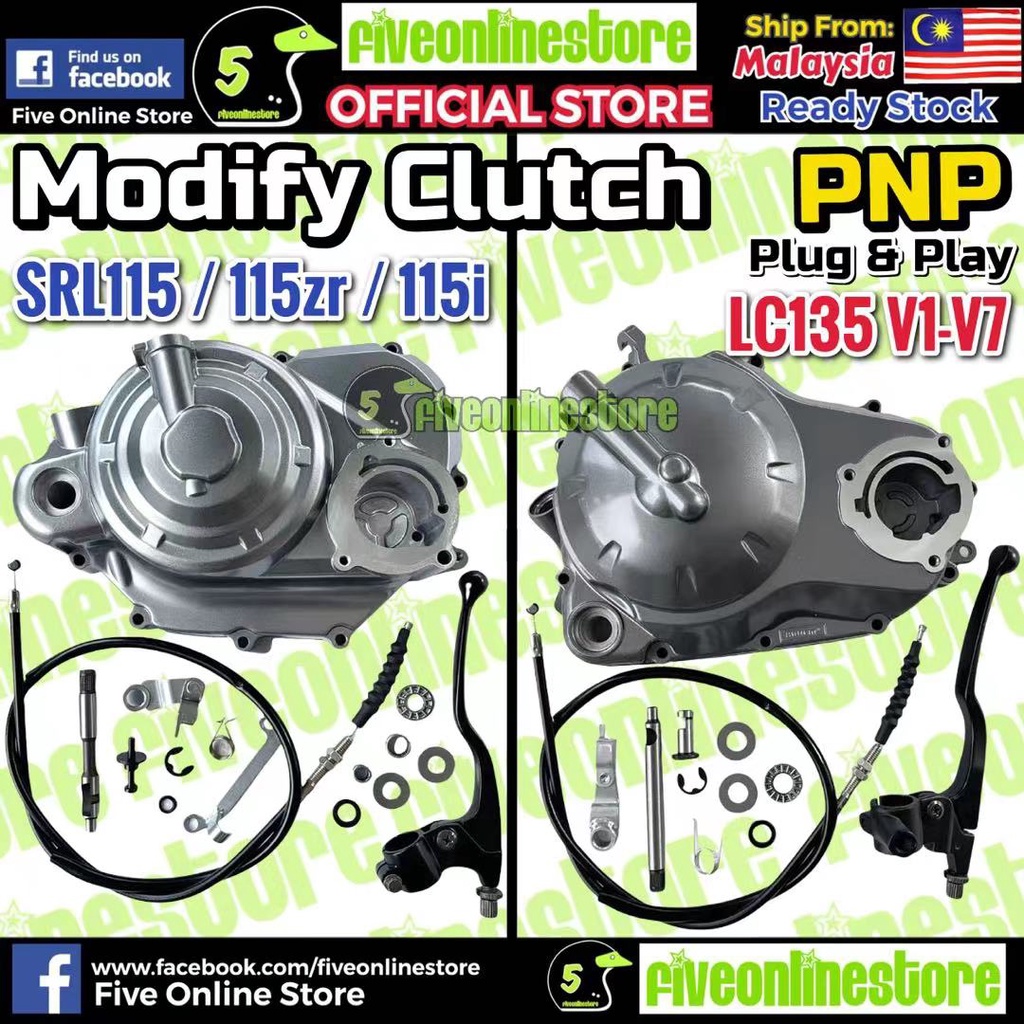 Clutch Lever Modify Set Lagenda 115 SRL 115Z SRL115Fi LC135 V1 V2 V3 V4