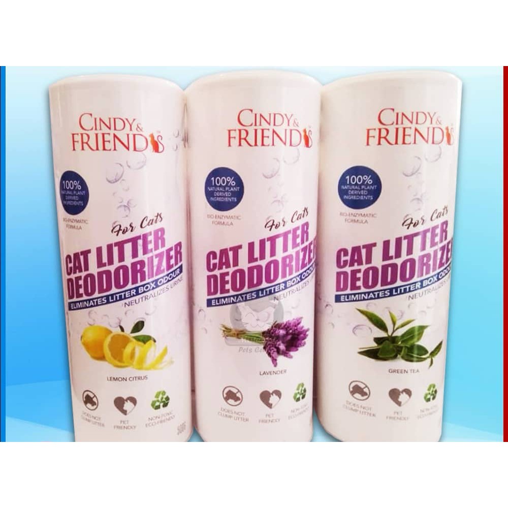 Cindy & Friends Cat Litter Deodorizer Powder 500g Shopee Malaysia