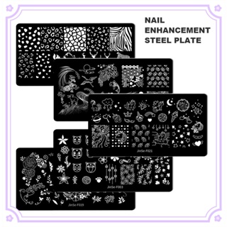 Nail Art DIY Stamping plates Logo Style Stamping gel 大牌美甲印花