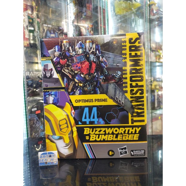 Transformers Studio Series Buzzworthy Bumblebee BB 44 Jetwing Optimus ...