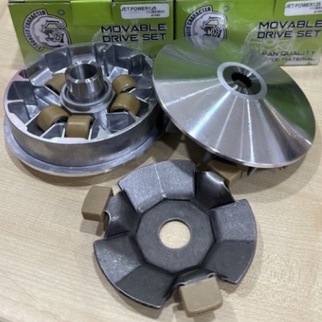 thumbnail image 2 of Drive Belt Variator Pulley Roller Set For Royal Alloy GT 125 Air Cooled – VMP 2 of 3