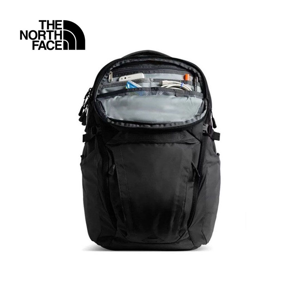 The North Face Router Black Backpack | Shopee Malaysia