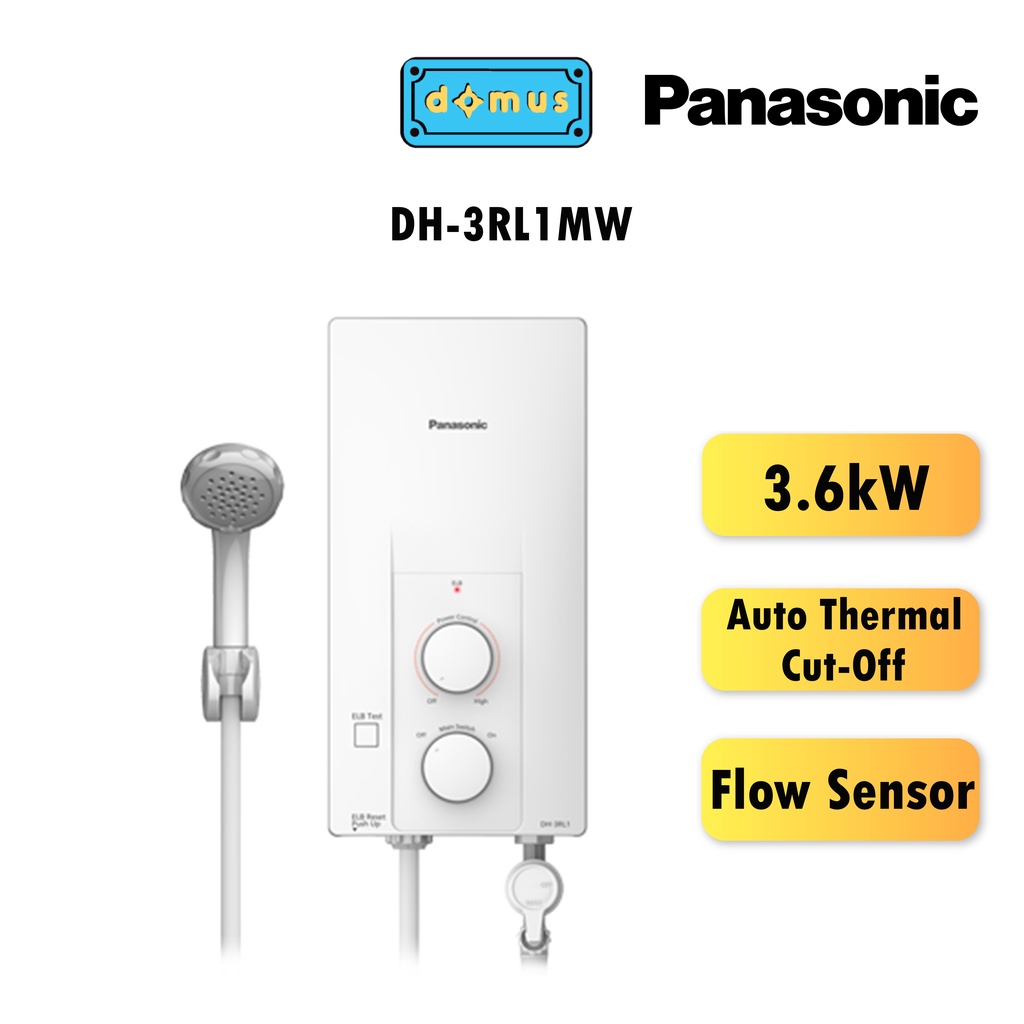 Panasonic Nonjet pump Water Heater DH3RL1MW Shopee Malaysia