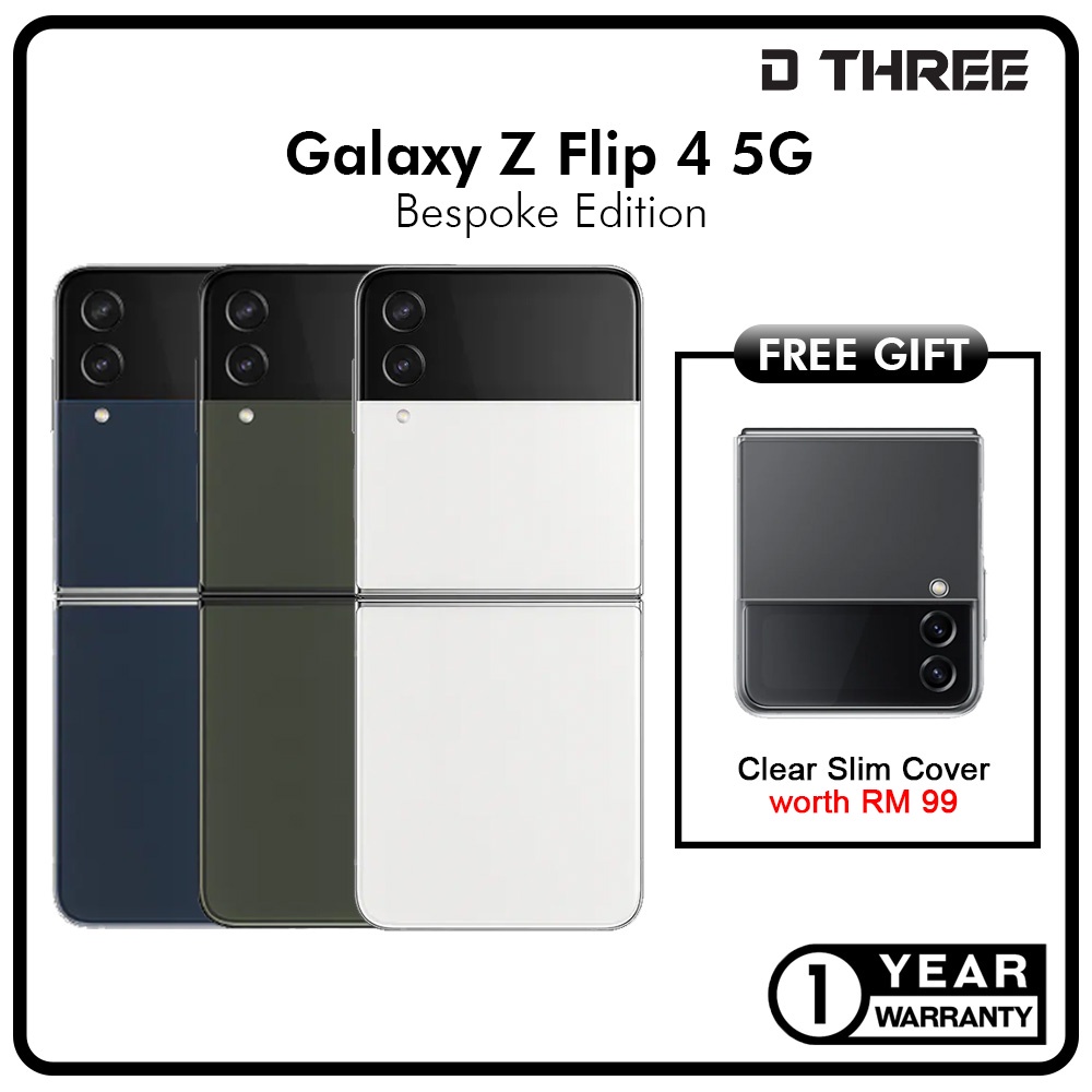 Samsung Galaxy Z Flip 4 5g 8gb 256gb Bespoke Edition Original New Set Shopee Malaysia