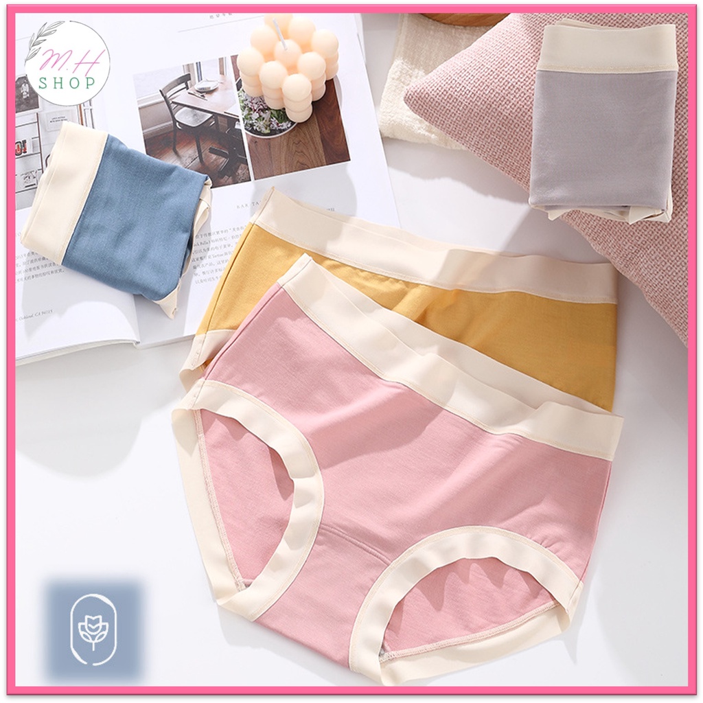 【READY Women Briefs Modal Cotton Smooth Material Panties Women Breathable