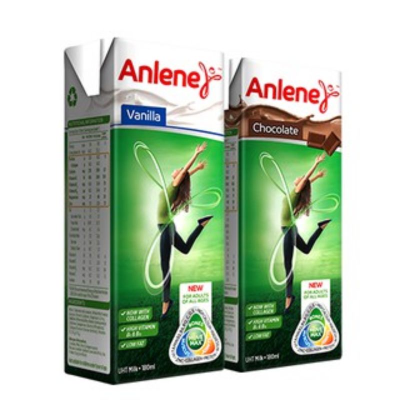 Anlene UHT Regular With Activefit 3x Formula UHT Milk (Plain ...