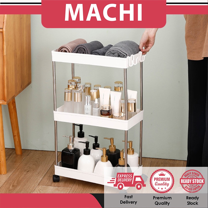 Trolley Rack Kitchen Trolley Rack Multifunction Trolley Rack Slim Space ...