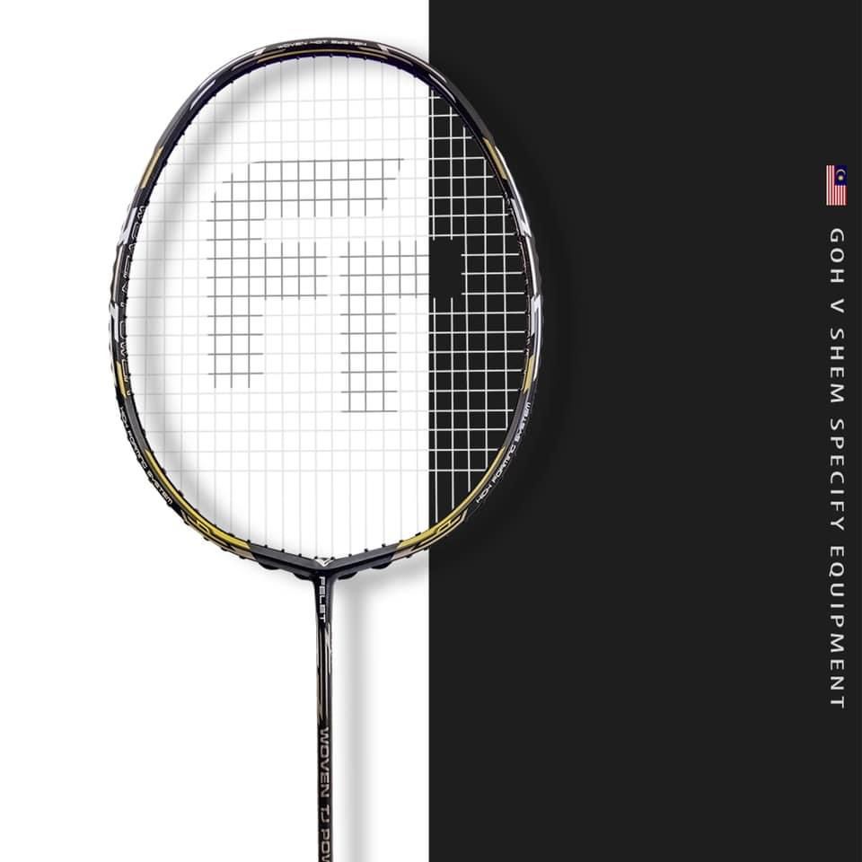 Felet Woven Tj Power Used By Goh V Shem 40Tonne Racquet Badminton