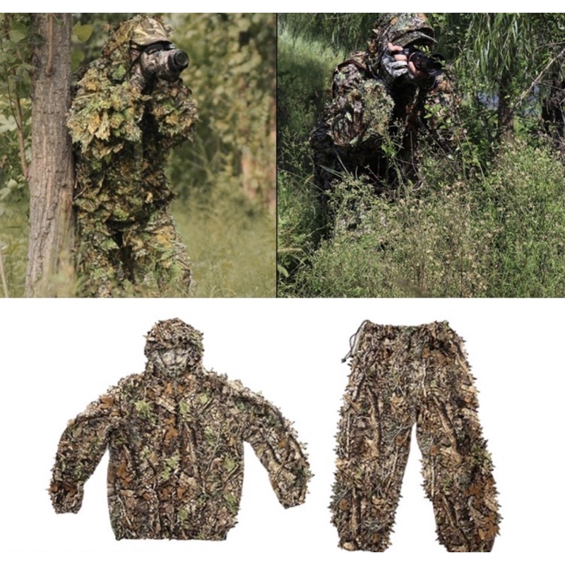 🇲🇾baju Penyamaran Camouflage Suit Set Hunting Askar Tentera Costume