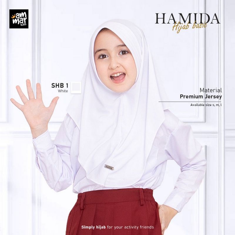 Hijab Muslim Girls Hijab Basic Hijab Original Ammar Kids Shopee Malaysia