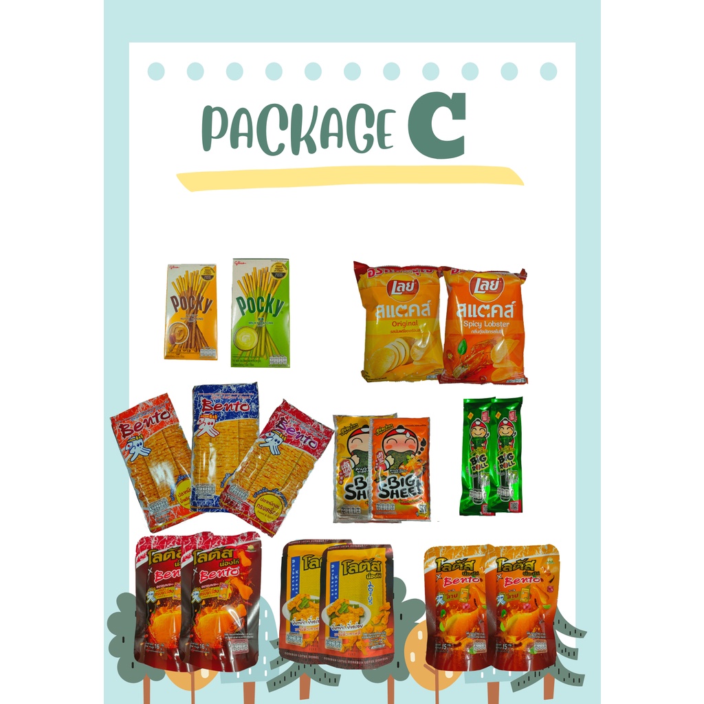 (PACKAGE C) Thailand snack | Shopee Malaysia