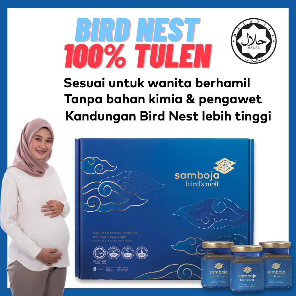 Samboja Halal Bird Nest Honey Minuman Sarang Burung Emas Madu Tulen
