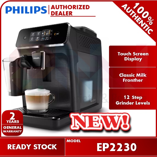 Philips Fully Automatic Espresso Coffee Machine EP3246 (EP3246/70