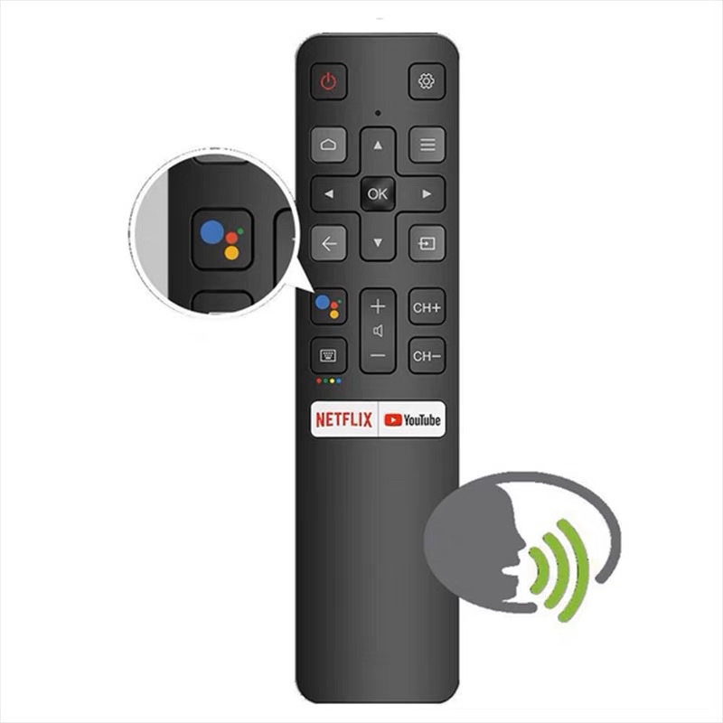 TCL TV Remote Control Rc802V Fmr1 Jur6 65P8S 49S6800Fs
