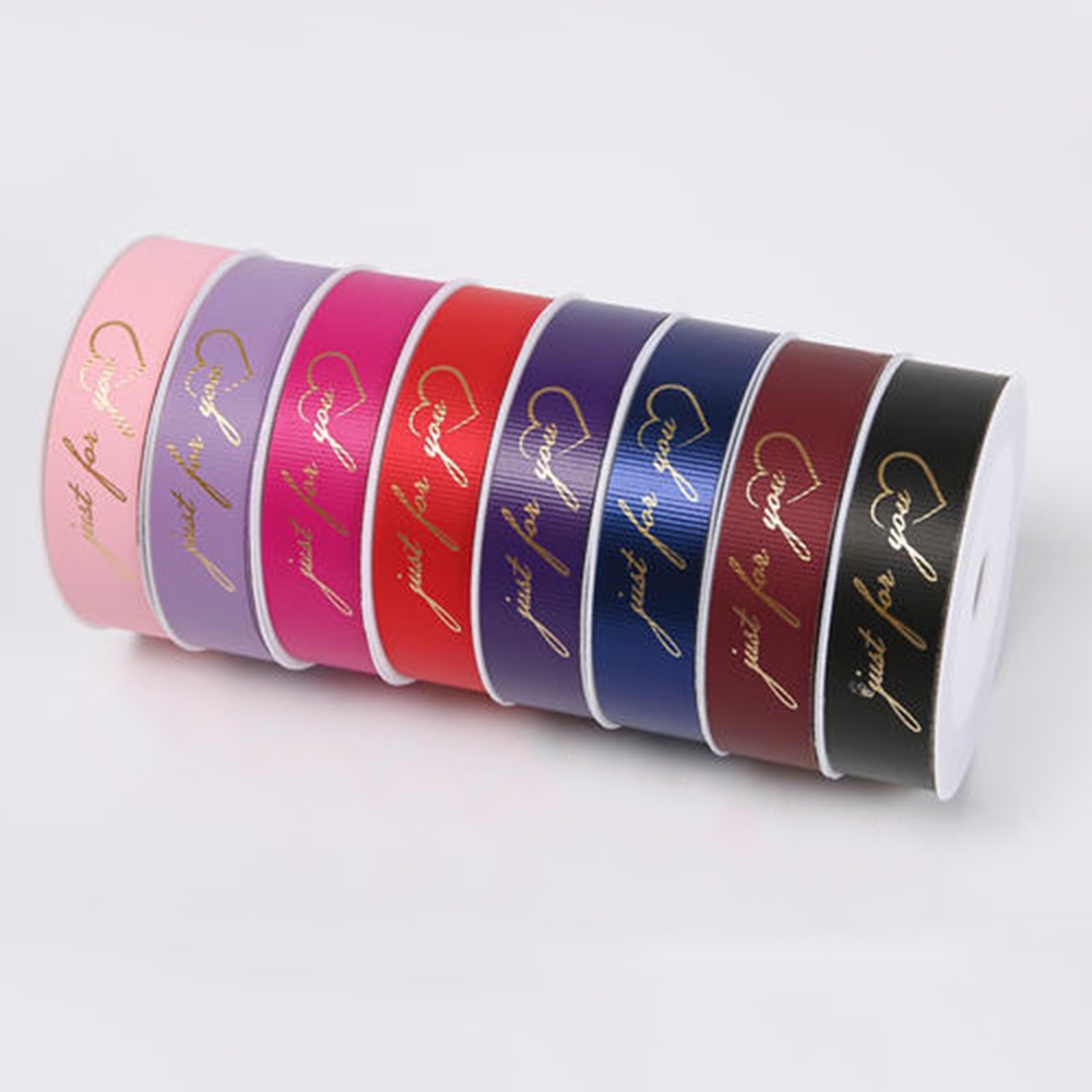 Just For You PP Ribbon Flower Bouquet Gift Wrapping Ribbon (3cm x 50 ...