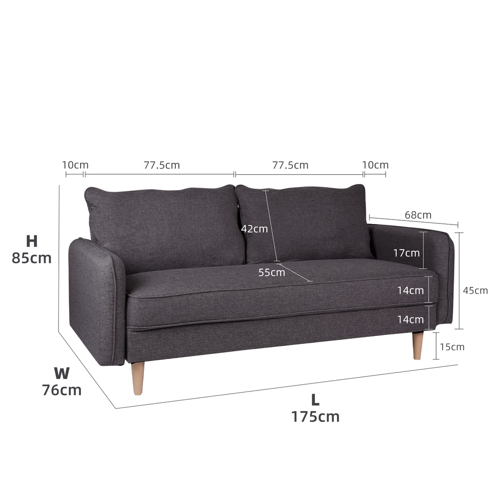 [FREE Shipping] KitchenZ L Shape Sofa 2/3-Seater Multifunction Sofa ...