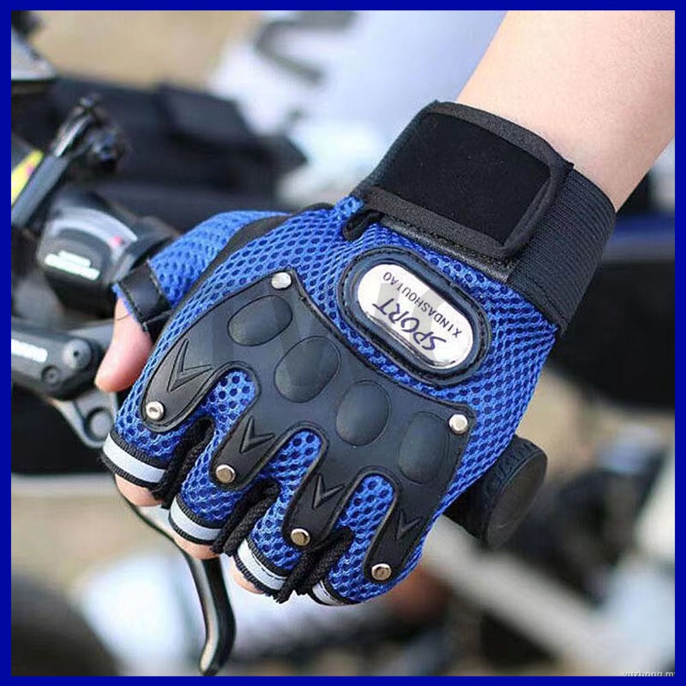 TWC Cycling Glove Anti-slip Sarung Tangan Anti-sweat Half Finger