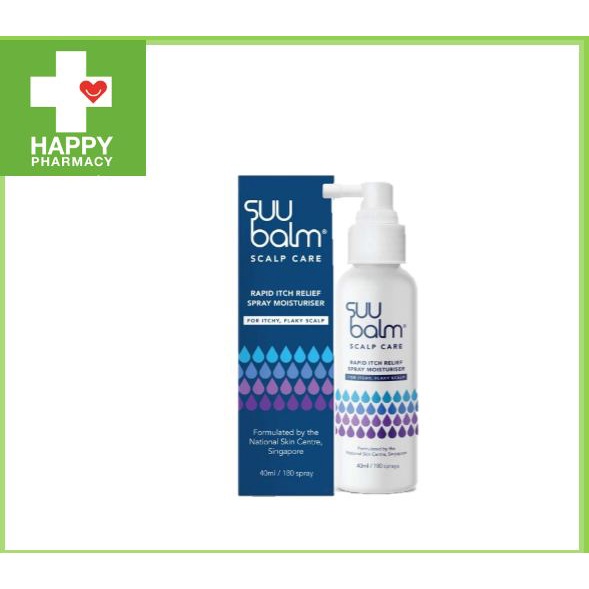 Suu Balm Rapid Itch Relief Scalp Spray Moisturiser (40ml) | Shopee Malaysia