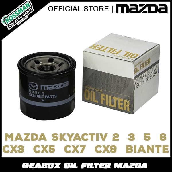100% Original Mazda Oil Filter - All Mazda Skyactiv 2 / 3 / 5 / 6 / CX3 ...