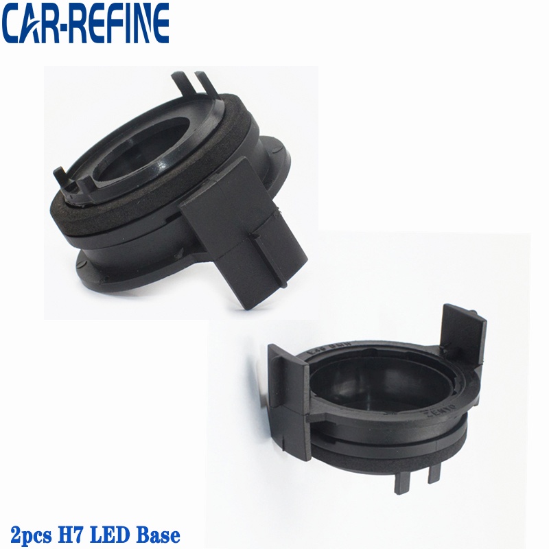 CAR-REFINE 2pcs LED Headlight Bulb Holder Adapter for Bmw 3 Series E46 ...
