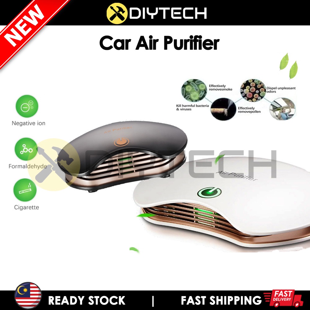DIYTECH USB Smart Home/ Car Air Purifier Fresh Oxygen Ionizer Cleaner