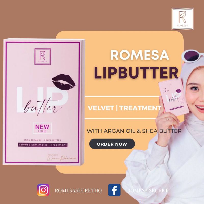 🔥LIP BUTTER ROMESA SECRET🔥VIRAL | Shopee Malaysia