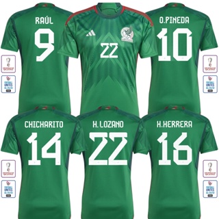 2022 Mexico Soccer Jerseys H.Lozano Chicharito World Cup 22 23