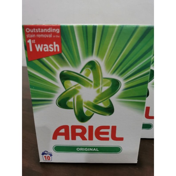 UK Ariel Laundry Detergent Powder 650gm Shopee Malaysia