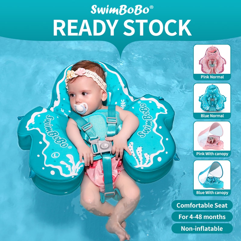 Swimbobo Non-inflatable Baby Swimming Float Ring Children Swim Ring ...