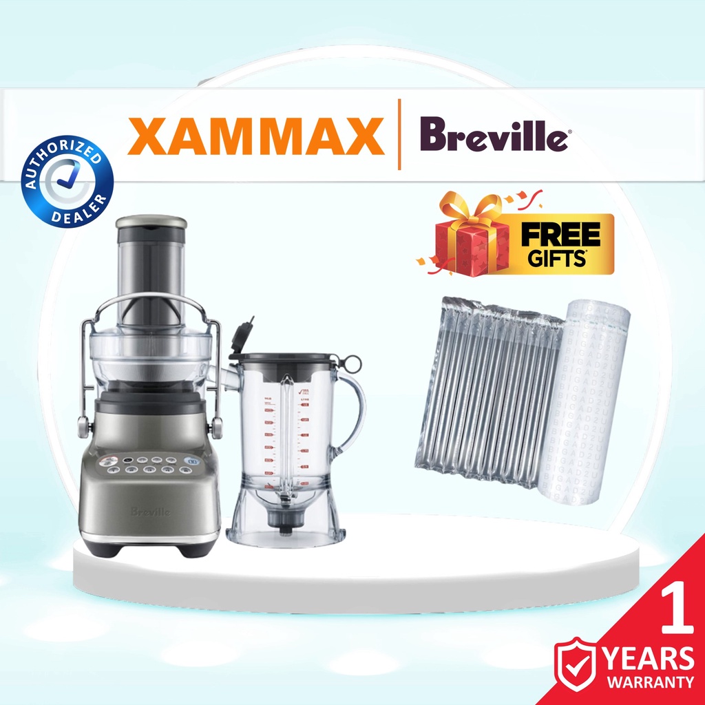 Breville BJB615 The 3X Bluicer Blender & Juicer (1000W) Shopee Malaysia