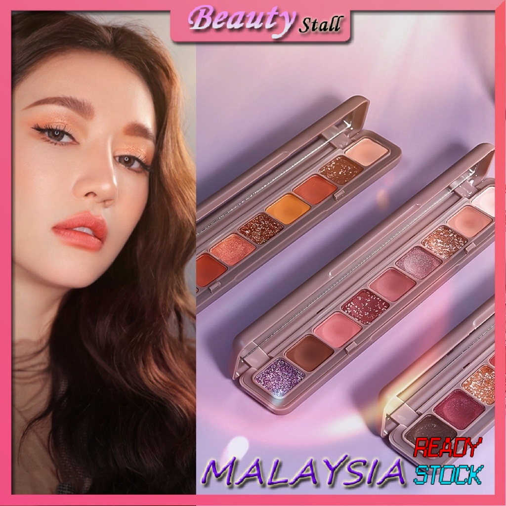 BeautyStall CO030 Colour Eyeshadow Matte Palette Longlasting Malaysia Ready Stock Titok Top Sale