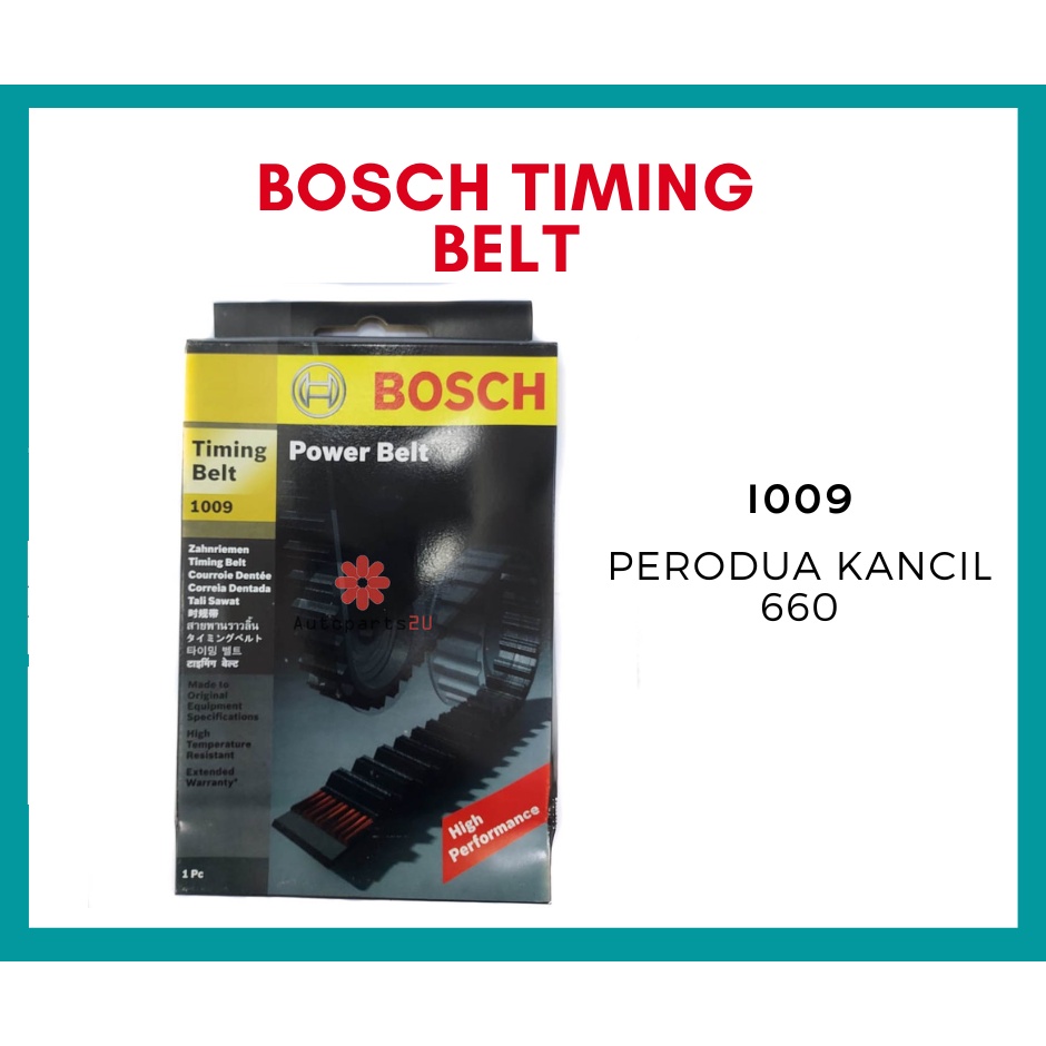 Bosch Timing Belt Perodua Kancil 660 Shopee Malaysia