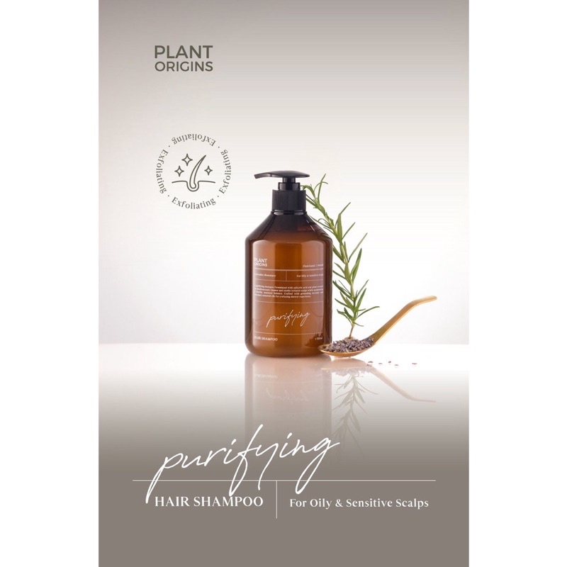 Plant Origins Purifying Hair Shampoo (500ml) | Shopee Malaysia